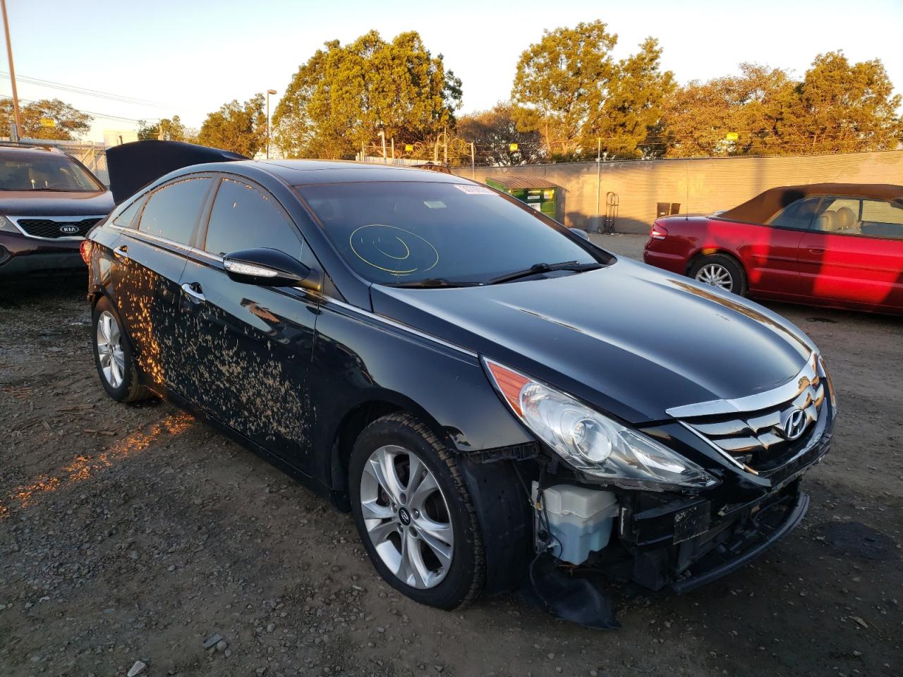HYUNDAI SONATA SE 2011 with VIN 5NPEC4AC6BH019459 - Photo from auction