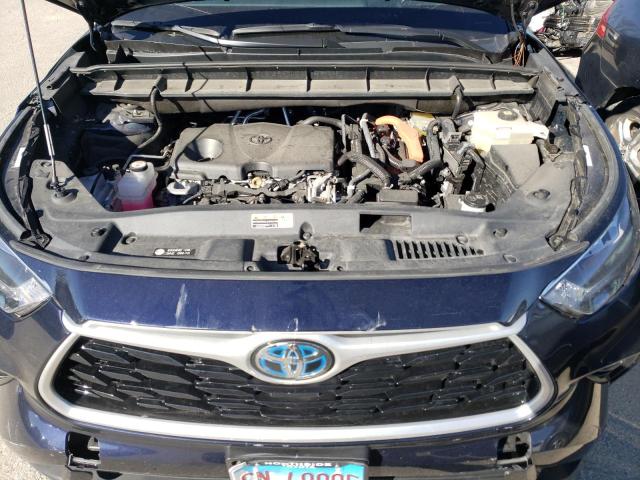 Photo 7 from auction – 2020 TOYOTA HIGHLANDER with VIN 5TDHBRCH1LS513536