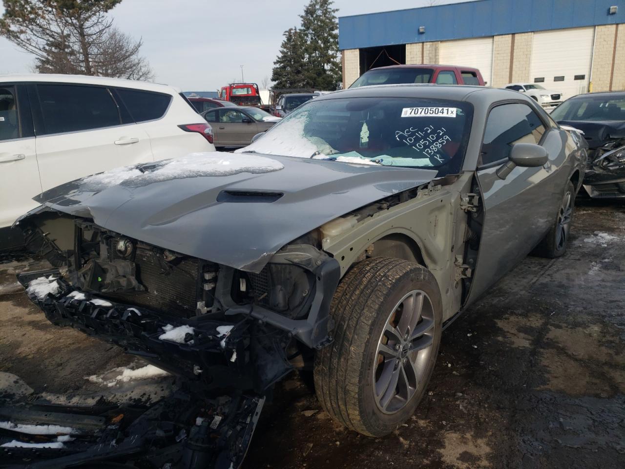 Photo 2 from auction – 2018 DODGE CHALLENGER with VIN 2C3CDZGG4JH138859