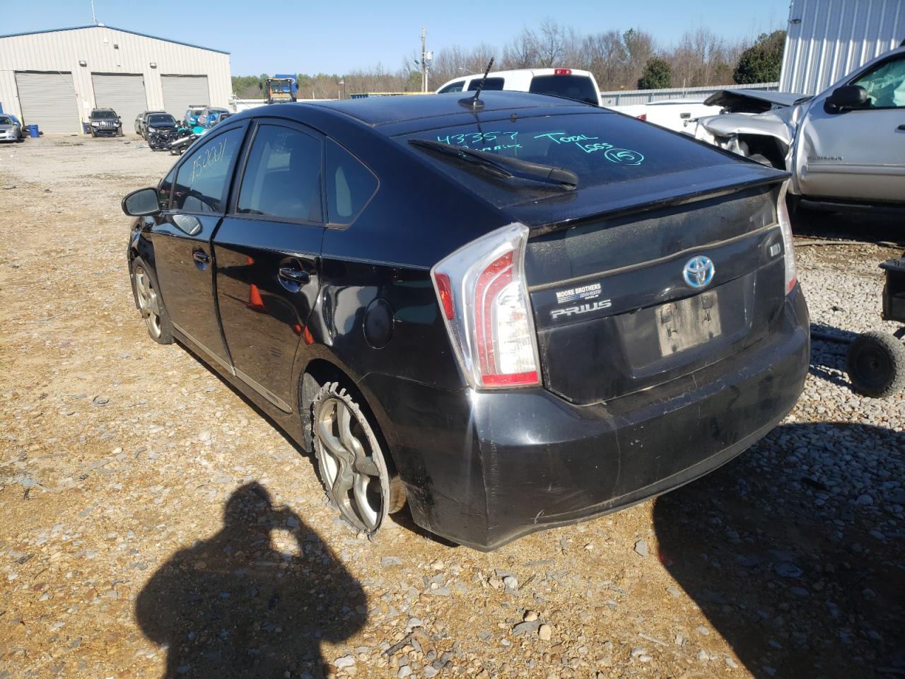 Photo 3 from auction – 2013 TOYOTA PRIUS with VIN JTDKN3DU5D0351548