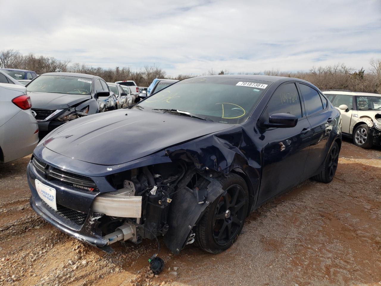 Photo 2 from auction – 2014 DODGE DART SXT with VIN 1C3CDFBBXED681307