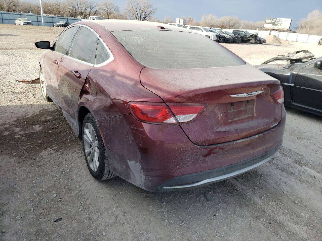 Фото 3 с аукциона – 2015 CHRYSLER 200 LIMITE с VIN 1C3CCCAB8FN649163