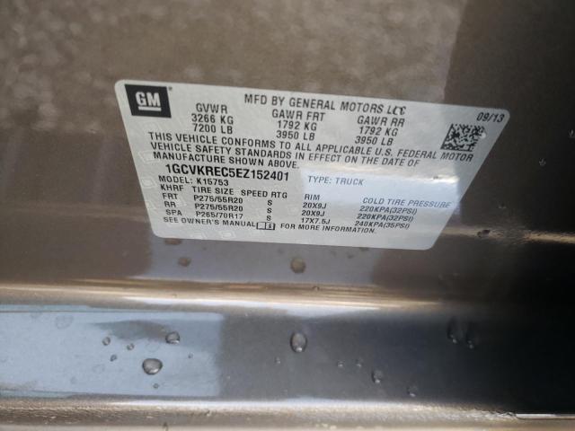 Photo 10 from auction – 2014 CHEVROLET SILVERADO with VIN 1GCVKREC5EZ152401