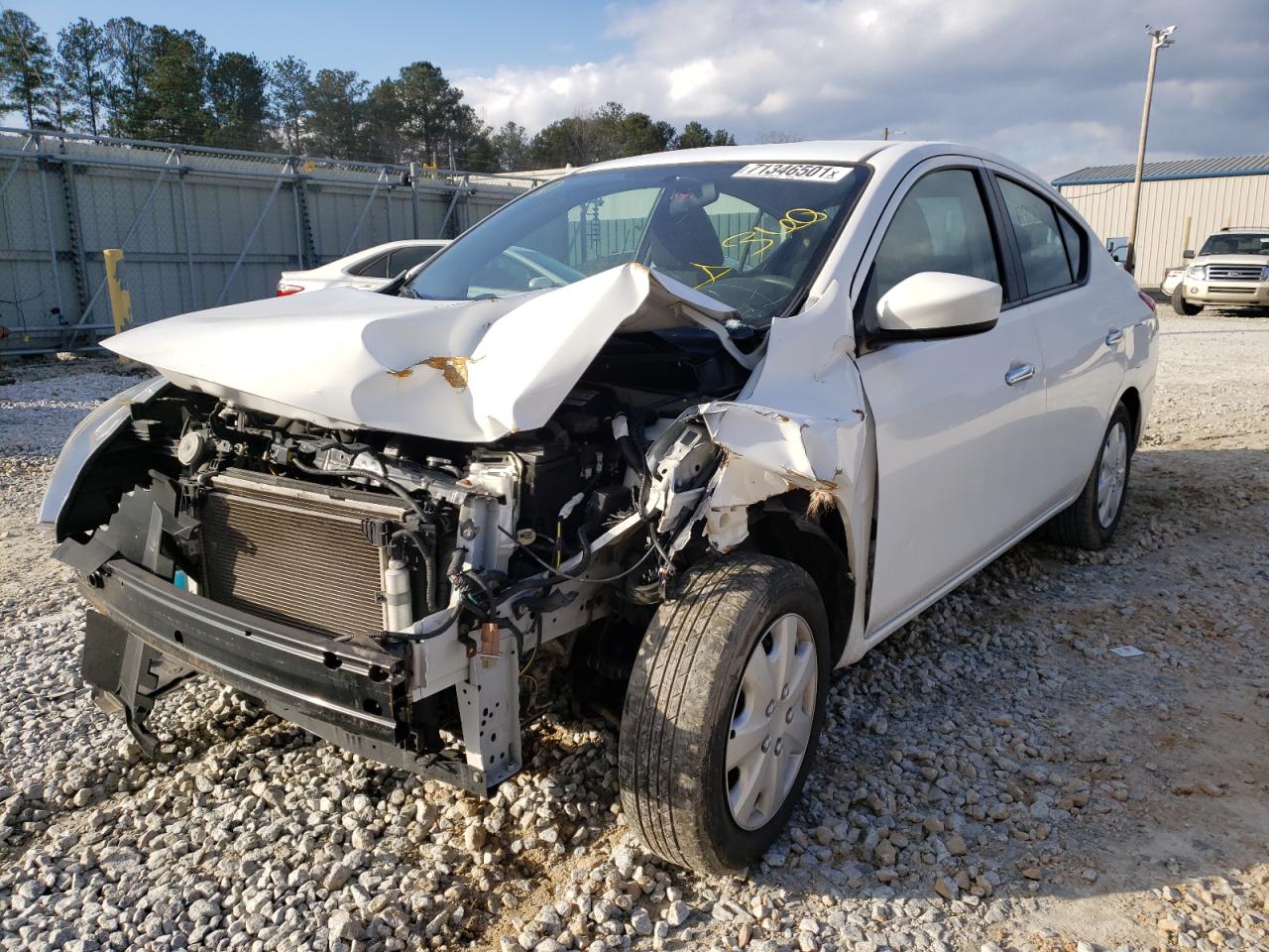 Photo 2 from auction – 2017 NISSAN VERSA S with VIN 3N1CN7AP5HK453881