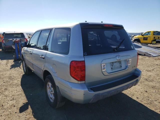 Photo 3 from auction – 2003 HONDA PILOT LX with VIN 2HKYF18173H505979