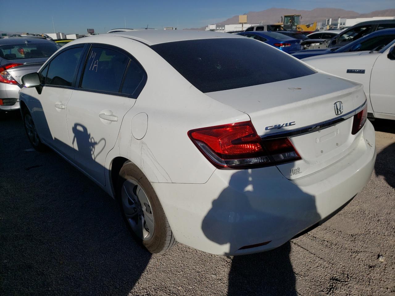 Photo 3 from auction – 2014 HONDA CIVIC LX with VIN 19XFB2F5XEE019950
