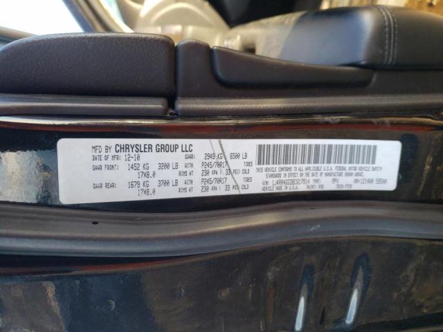 Photo 10 from auction – 2011 JEEP GRAND CHER with VIN 1J4RR4GG3BC617914