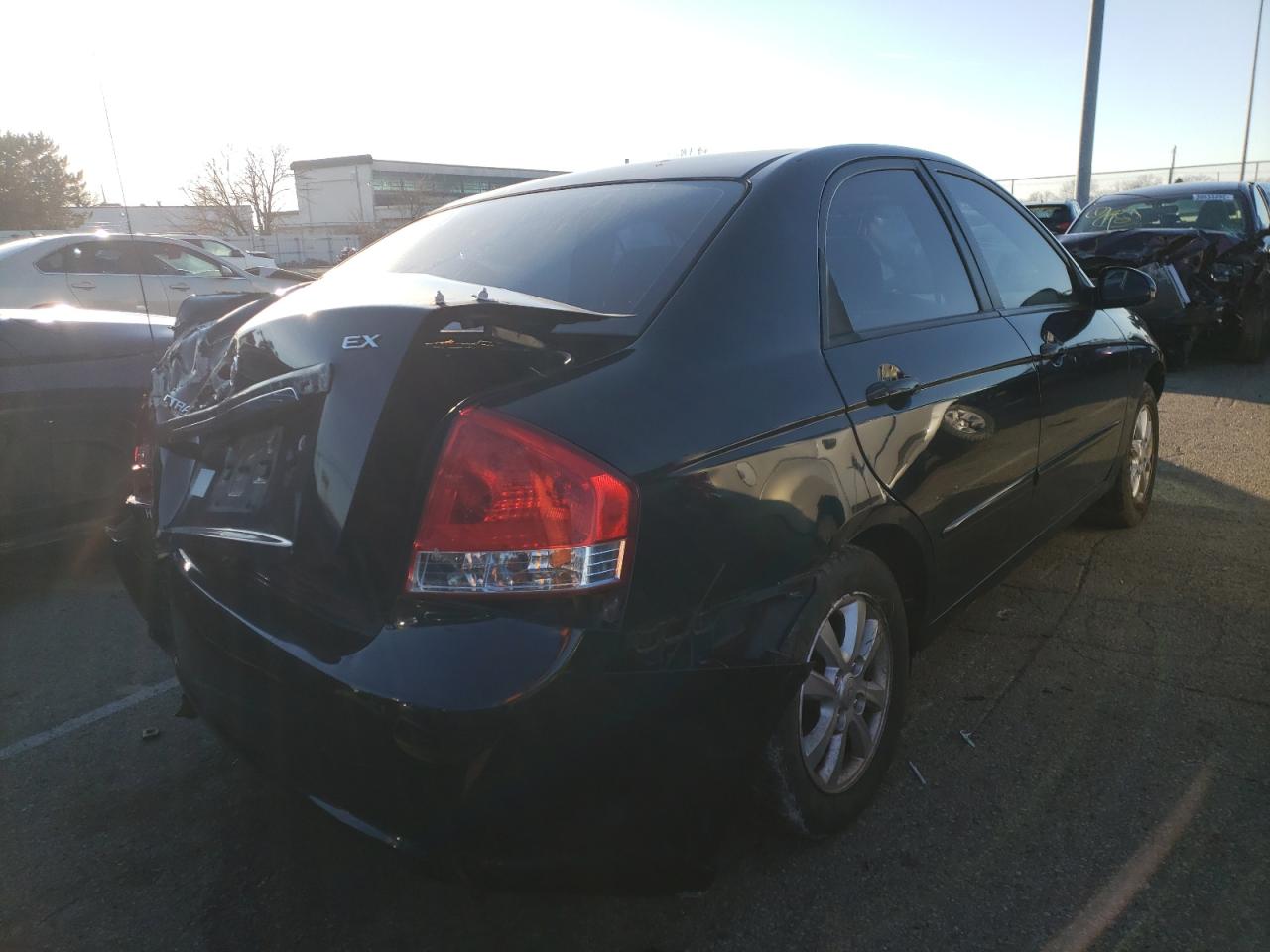 Photo 4 from auction – 2009 KIA SPECTRA EX with VIN KNAFE221895599806