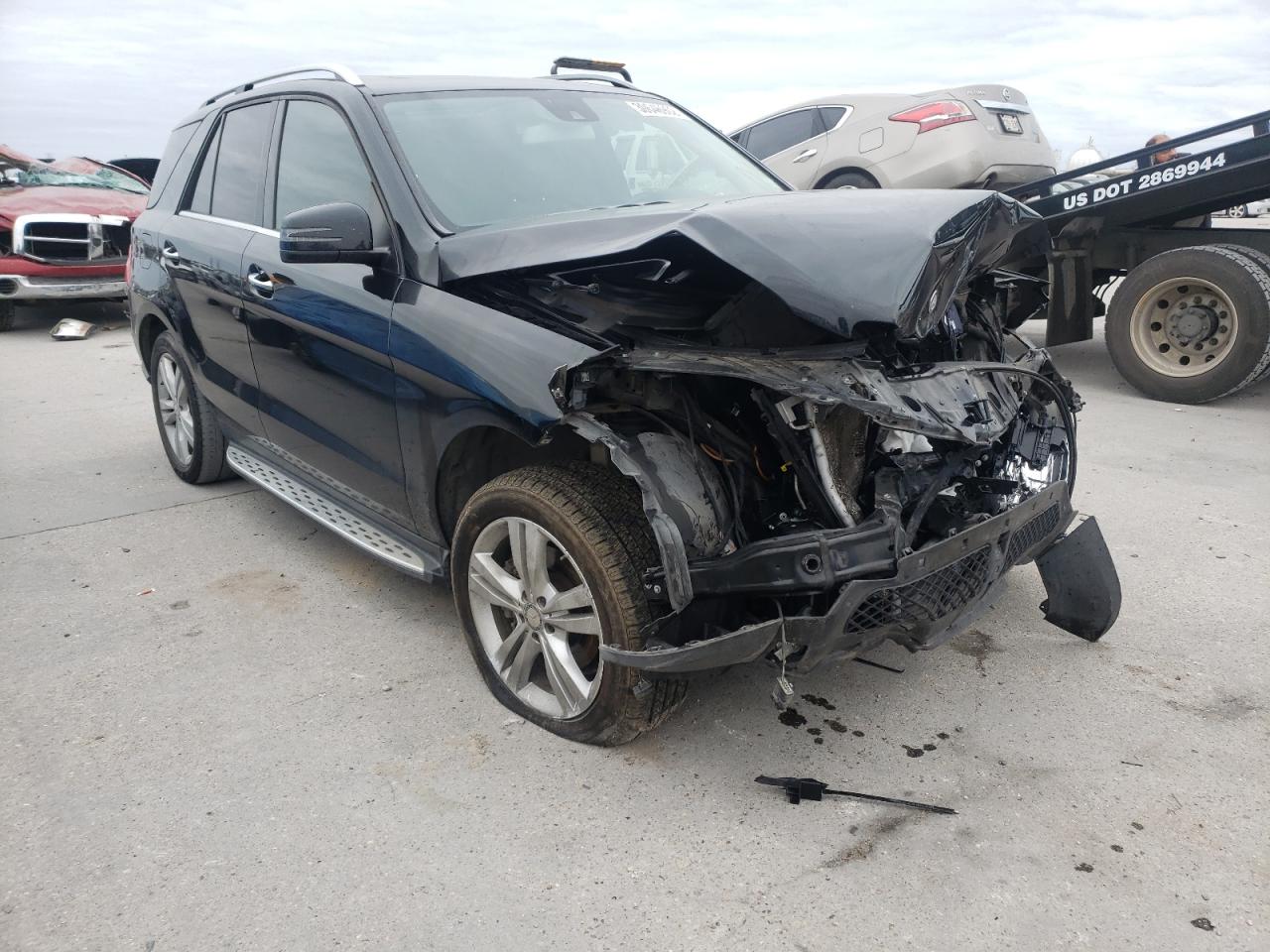 MERCEDES-BENZ ML 350 2015 with VIN 4JGDA5JB2FA613750 - Photo from auction