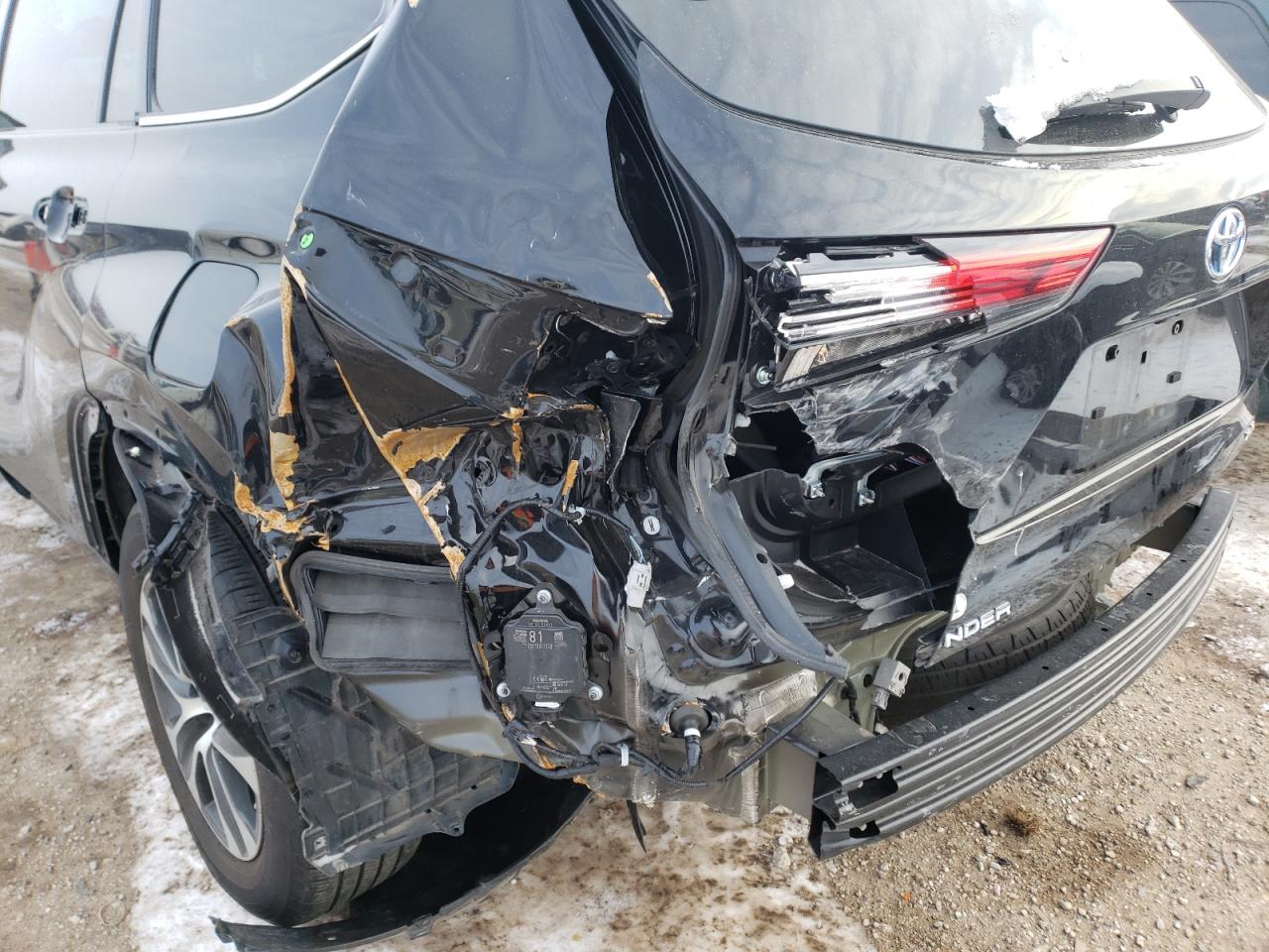 Photo 9 from auction – 2020 TOYOTA HIGHLANDER with VIN 5TDHBRCH1LS511768