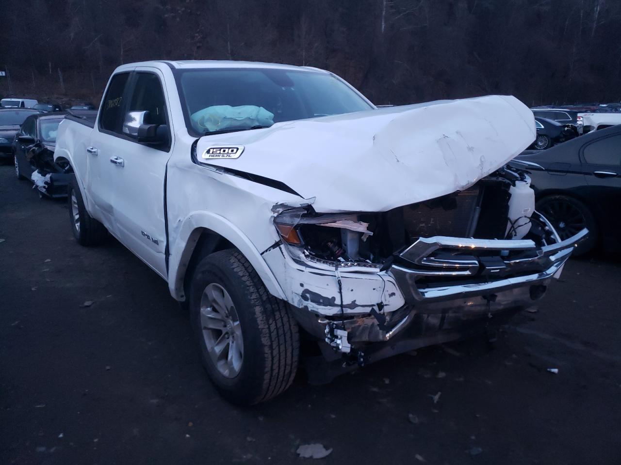 RAM 1500 LARAM 2020 with VIN 1C6SRFDTXLN279719 - Photo from auction