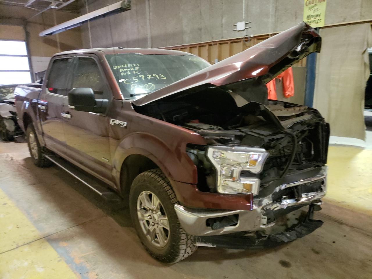 Photo 9 from auction – 2017 FORD F150 SUPER with VIN 1FTEW1EP4HFC59793