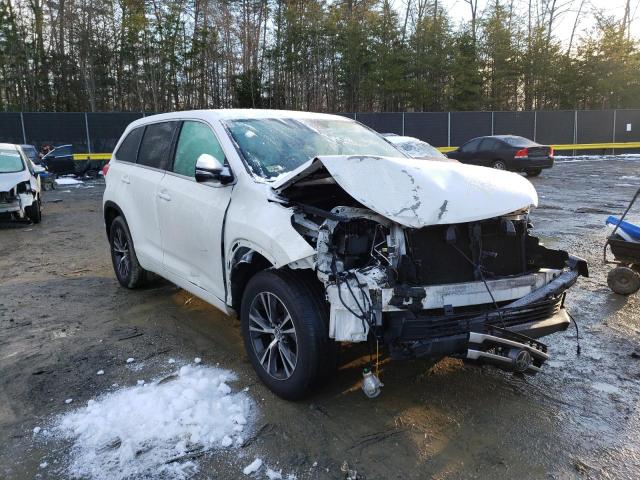TOYOTA HIGHLANDER 2018 with VIN 5TDZARFH5JS032866 - Photo from auction