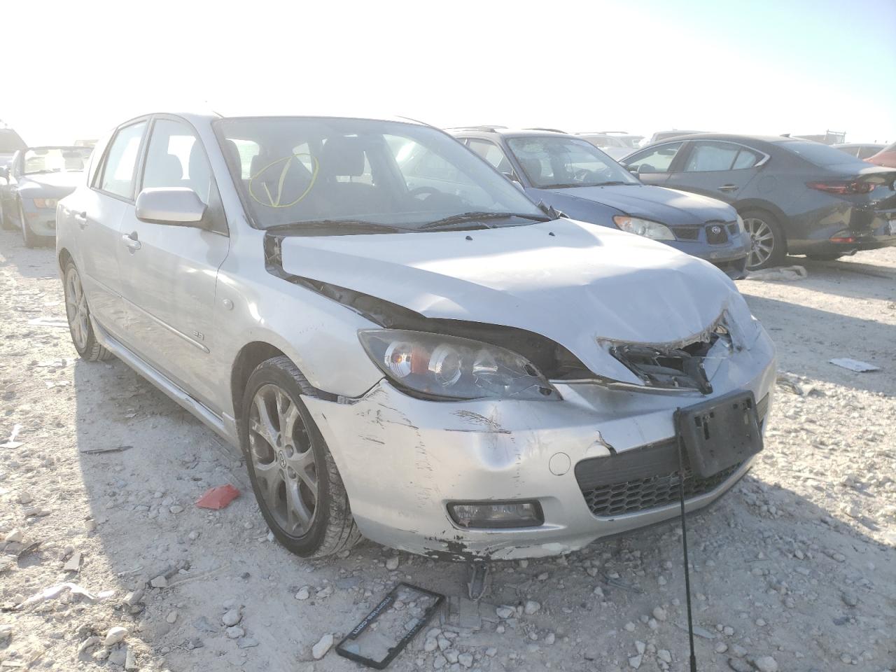 MAZDA 3 HATCHBAC 2007 with VIN JM1BK143471757369 - Photo from auction