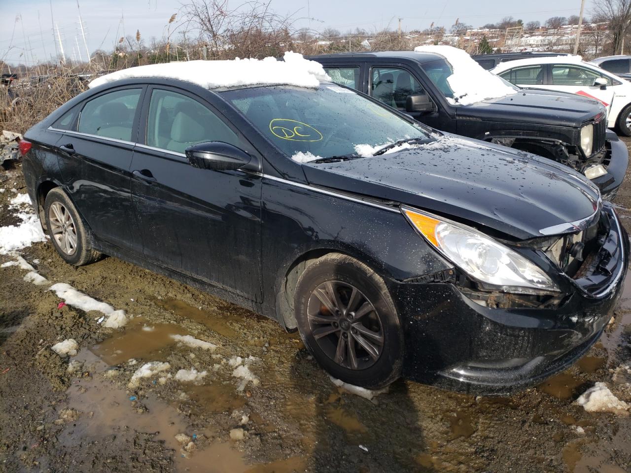 HYUNDAI SONATA GLS 2012 with VIN 5NPEB4AC1CH496241 - Photo from auction