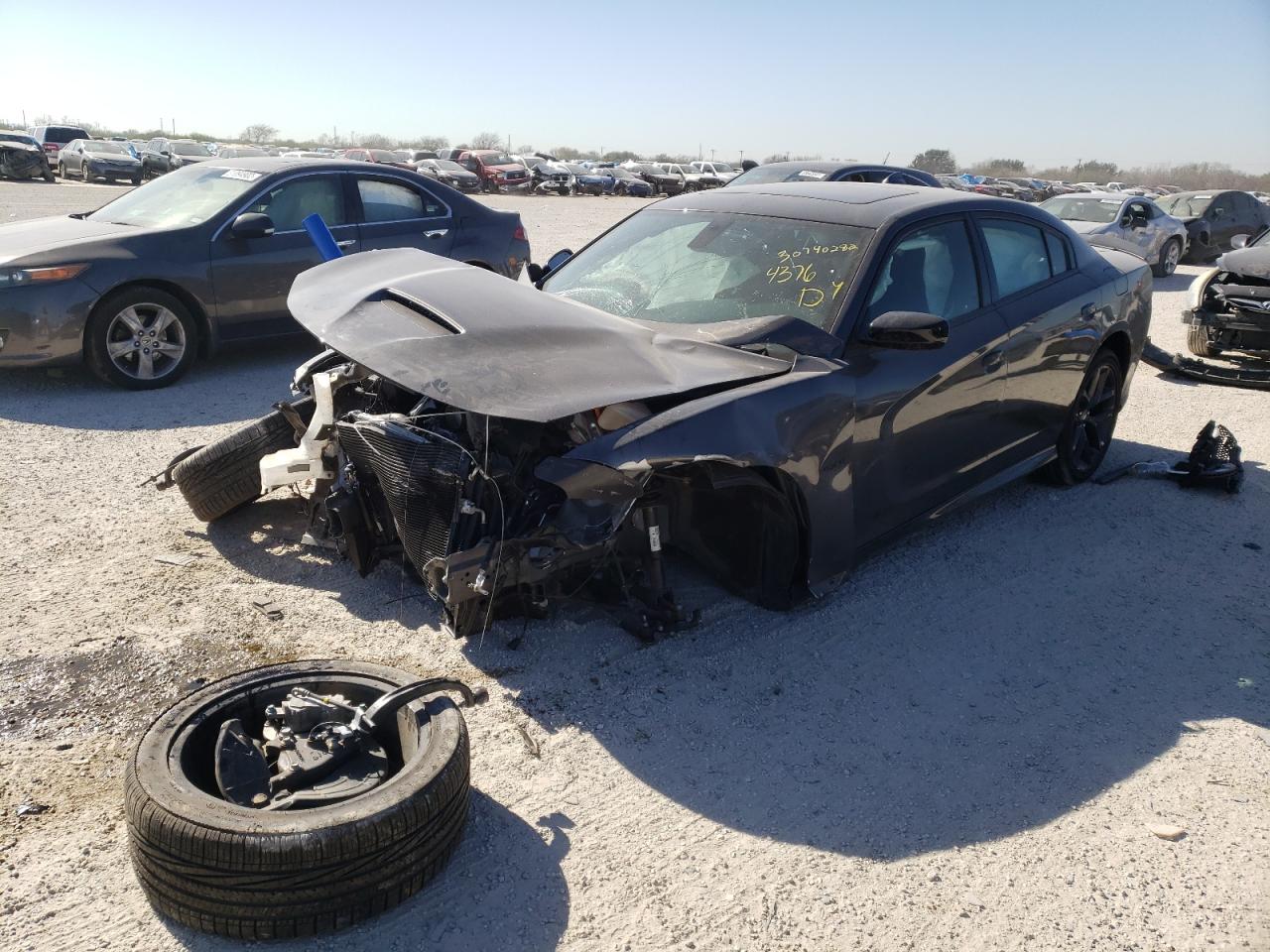 Photo 2 from auction – 2021 DODGE CHARGER R/ with VIN 2C3CDXCTXMH625656