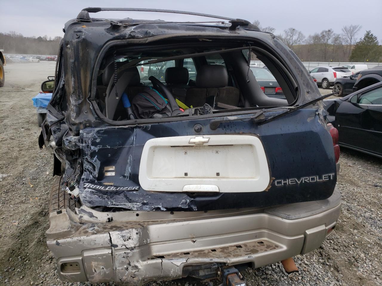 Photo 9 from auction – 2002 CHEVROLET TRAILBLAZE with VIN 1GNDT13S922231442