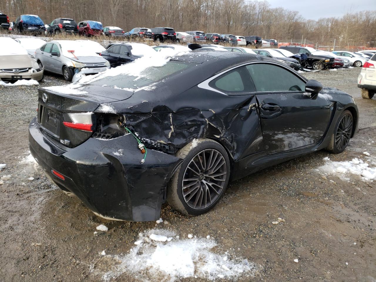 Photo 9 from auction – 2015 LEXUS RC-F with VIN JTHHP5BC1F5001445