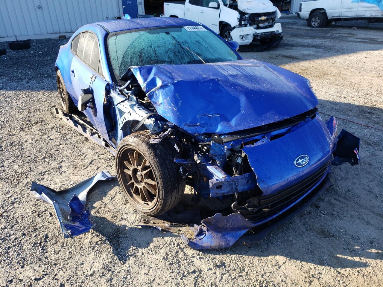 SUBARU BRZ LIMITE 2022 with VIN JF1ZDBE13N9700323 - Photo from auction