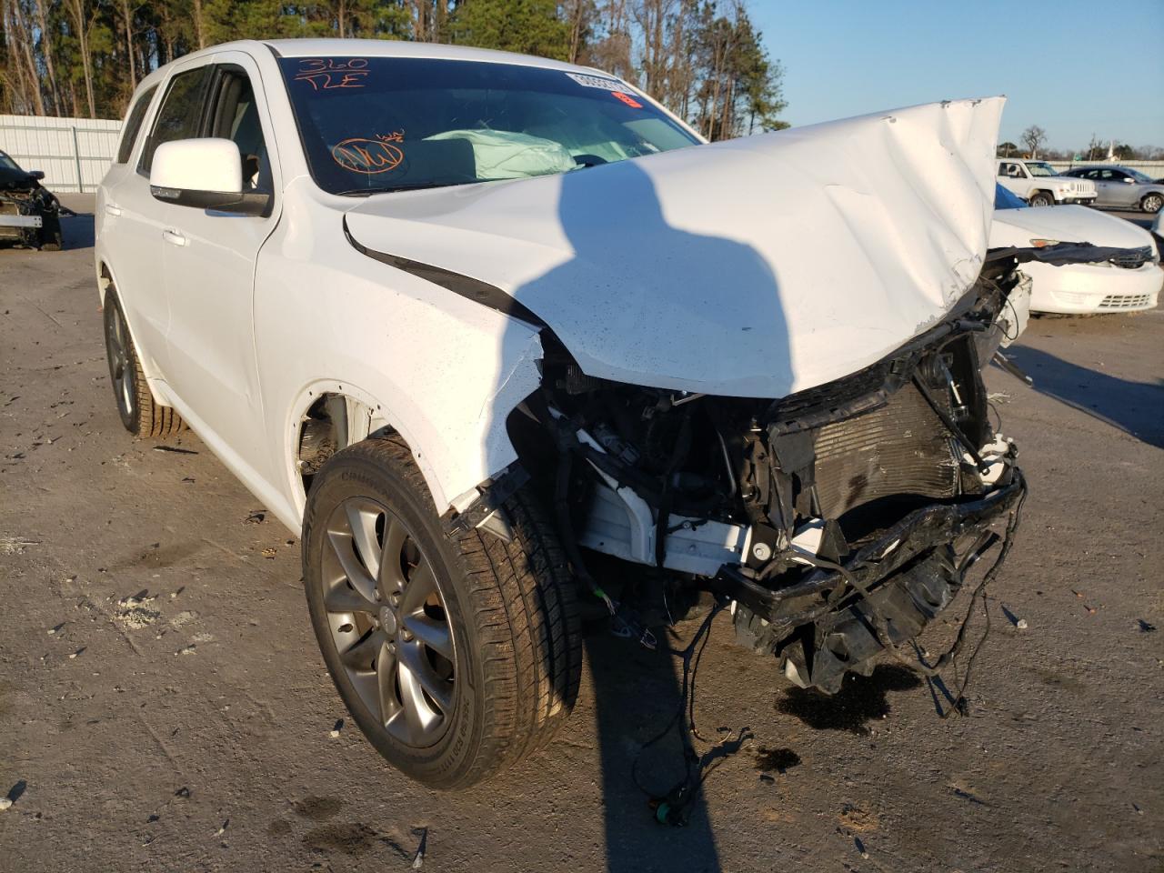 DODGE DURANGO GT 2017 with VIN 1C4RDHDG0HC722922 - Photo from auction