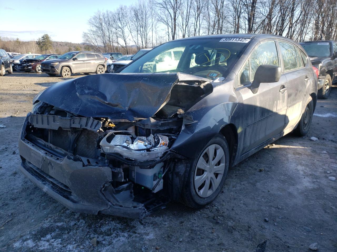 Photo 2 from auction – 2012 SUBARU IMPREZA with VIN JF1GPAA61CH223663