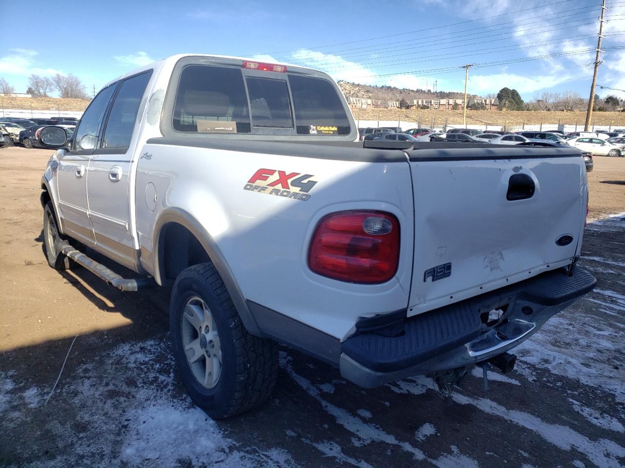 Photo 3 from auction – 2002 FORD F150 SUPER with VIN 1FTRW08L82KB48151