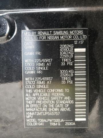 Photo 10 from auction – 2018 NISSAN ROGUE S with VIN KNMAT2MT1JP545757