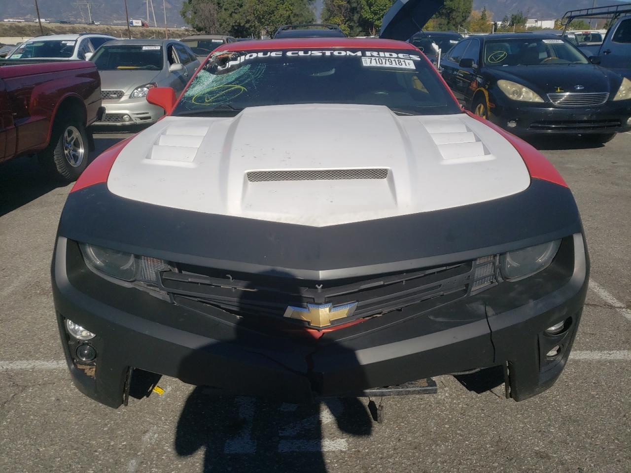 Photo 9 from auction – 2010 CHEVROLET CAMARO SS with VIN 2G1FT1EW6A9145077
