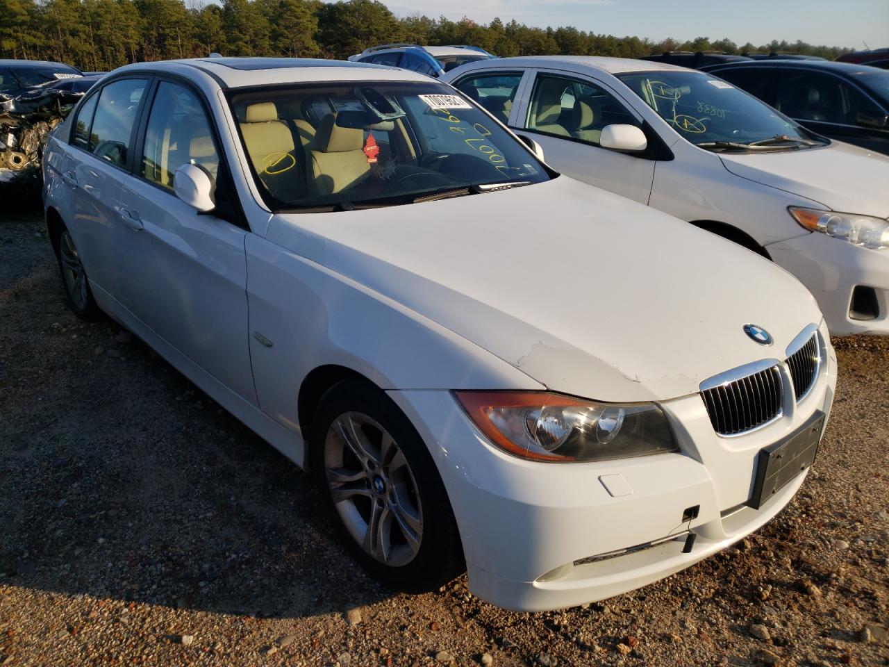 BMW 328 XI 2008 with VIN WBAVC93528K044510 - Photo from auction