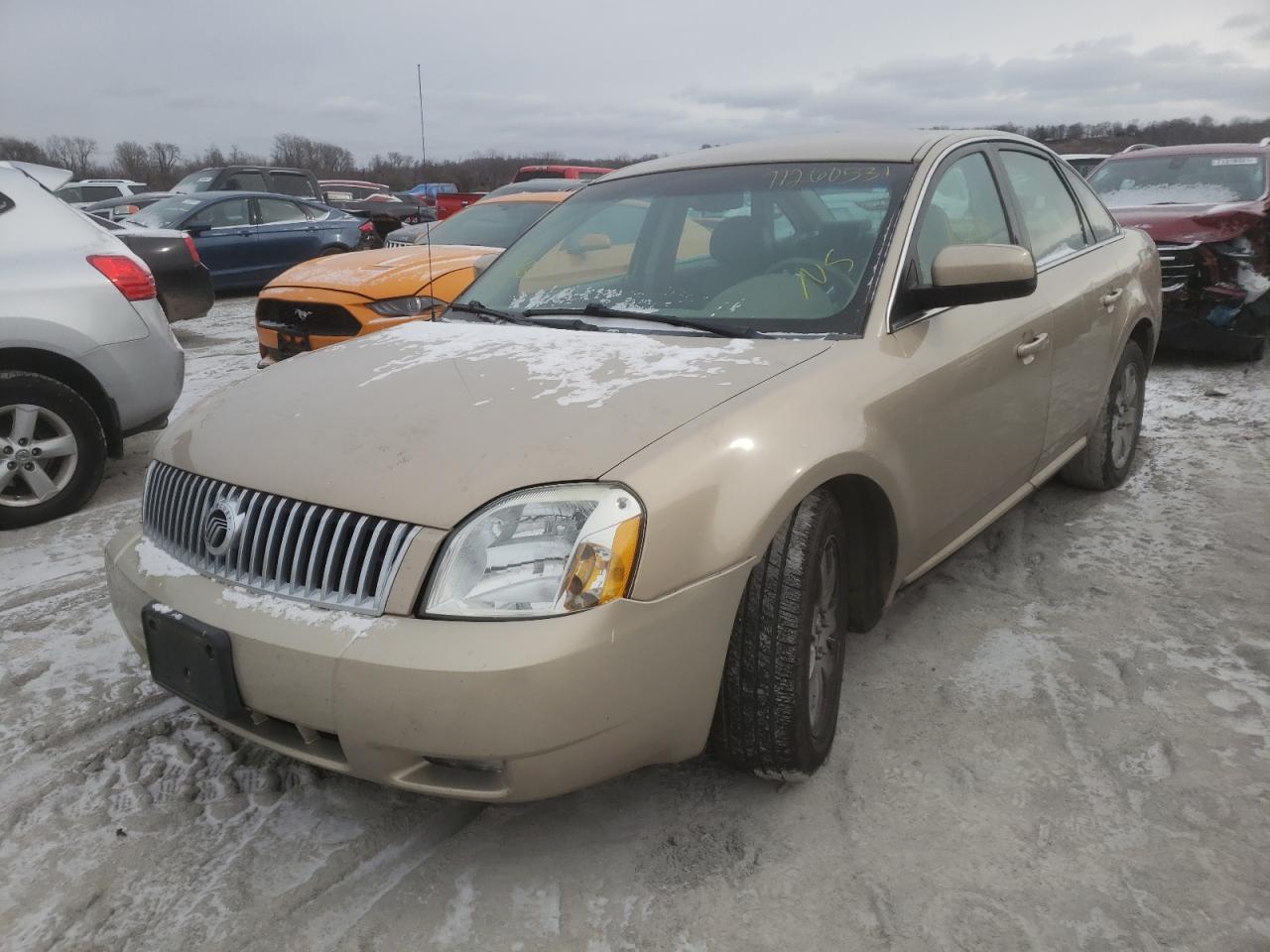 Photo 2 from auction – 2007 MERCURY MONTEGO LU with VIN 1MEHM40147G614721