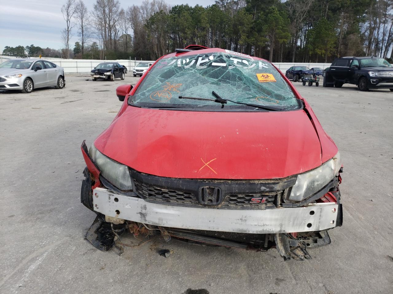 Photo 9 from auction – 2014 HONDA CIVIC SI with VIN 2HGFB6E50EH702240