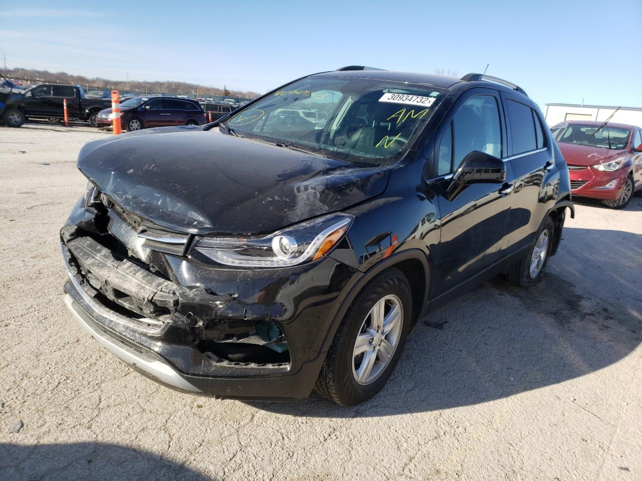 Photo 2 from auction – 2019 CHEVROLET TRAX 1LT with VIN KL7CJLSB0KB947005