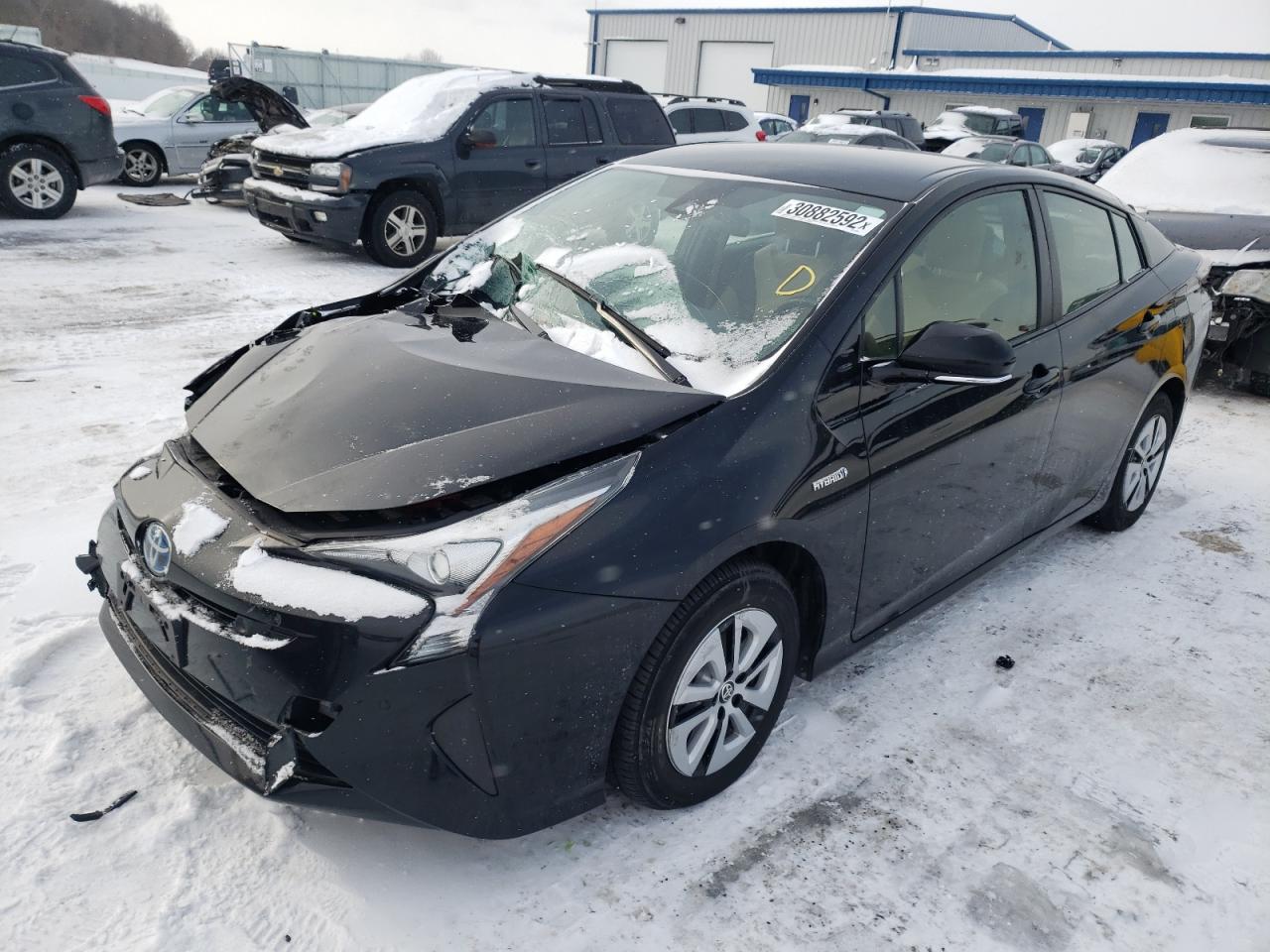 Photo 2 from auction – 2018 TOYOTA PRIUS with VIN JTDKBRFU2J3589098