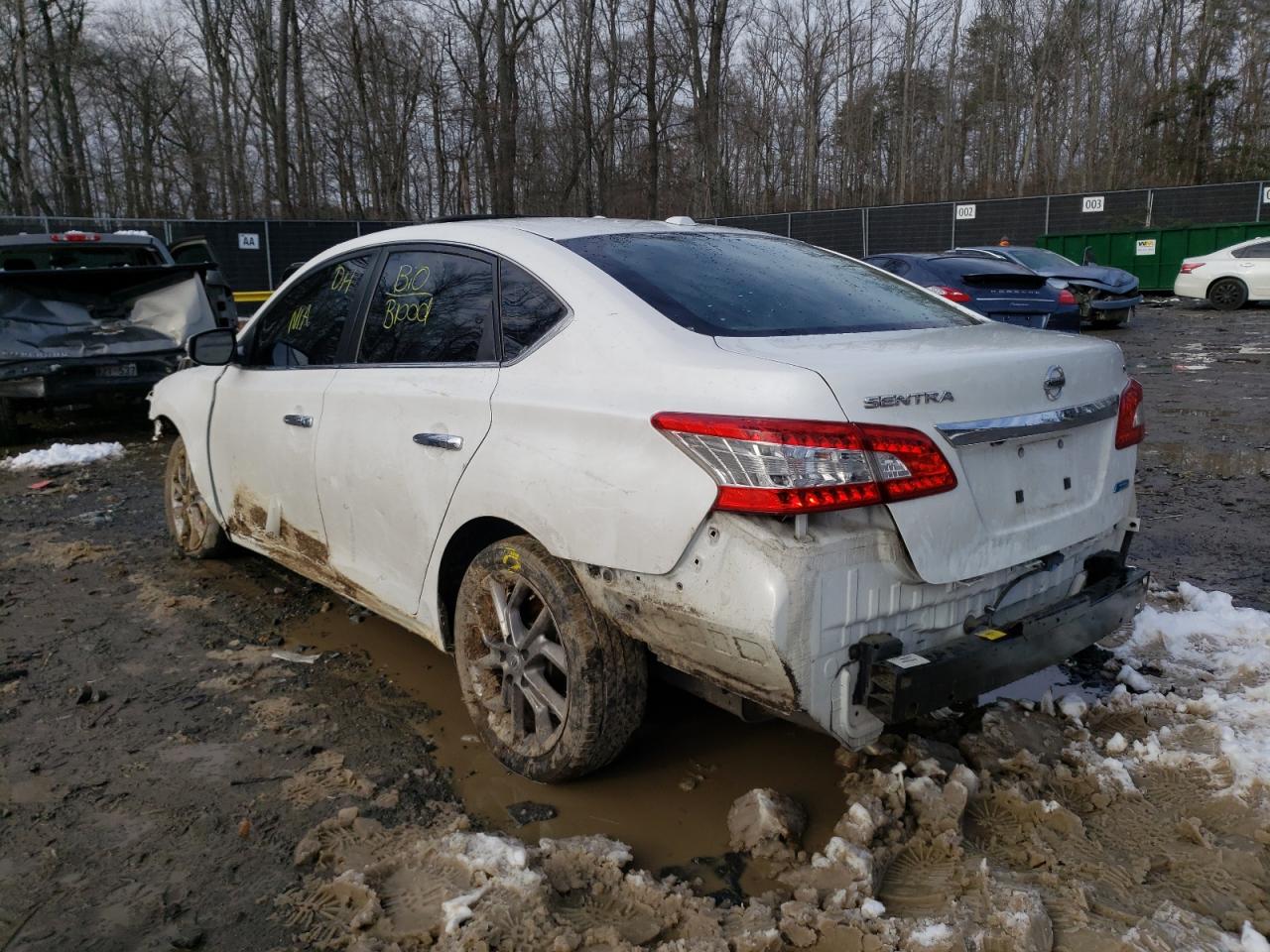 Photo 3 from auction – 2014 NISSAN SENTRA S with VIN 3N1AB7AP4EY321817