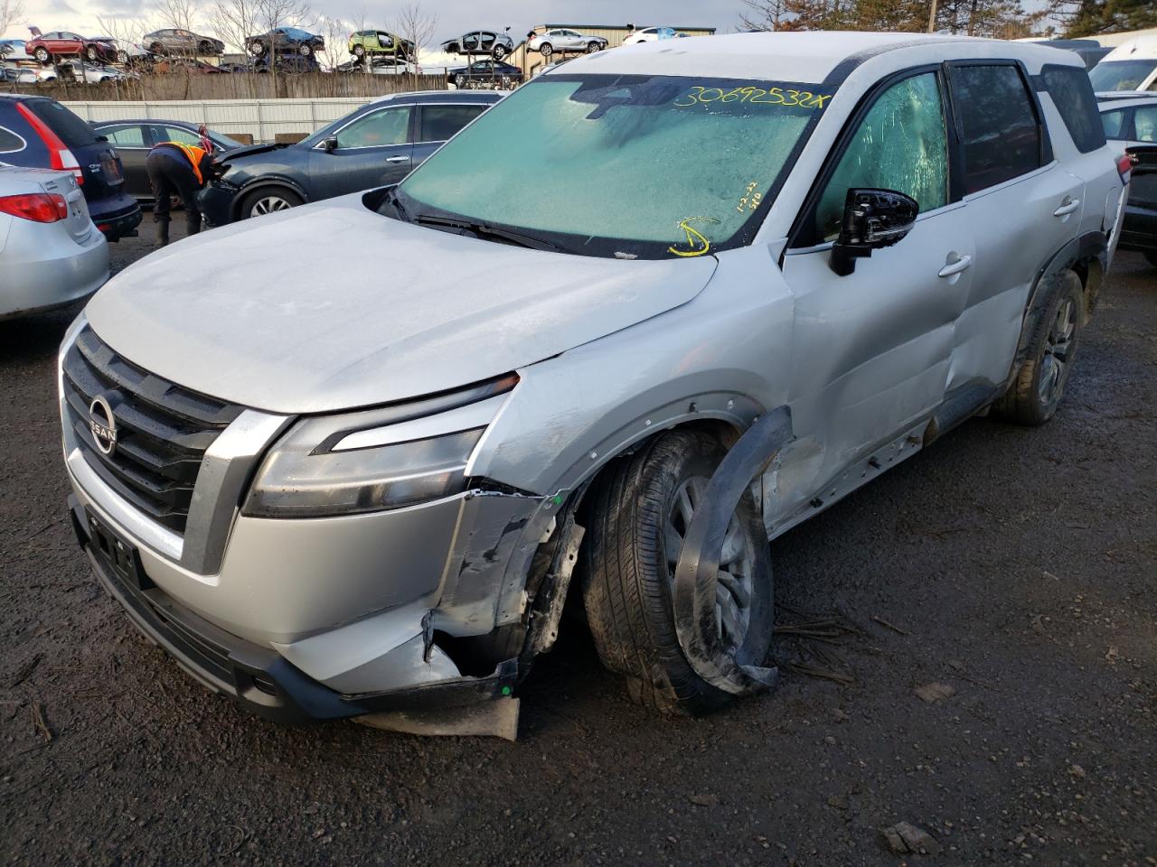 Photo 2 from auction – 2022 NISSAN PATHFINDER with VIN 5N1DR3AC4NC210636