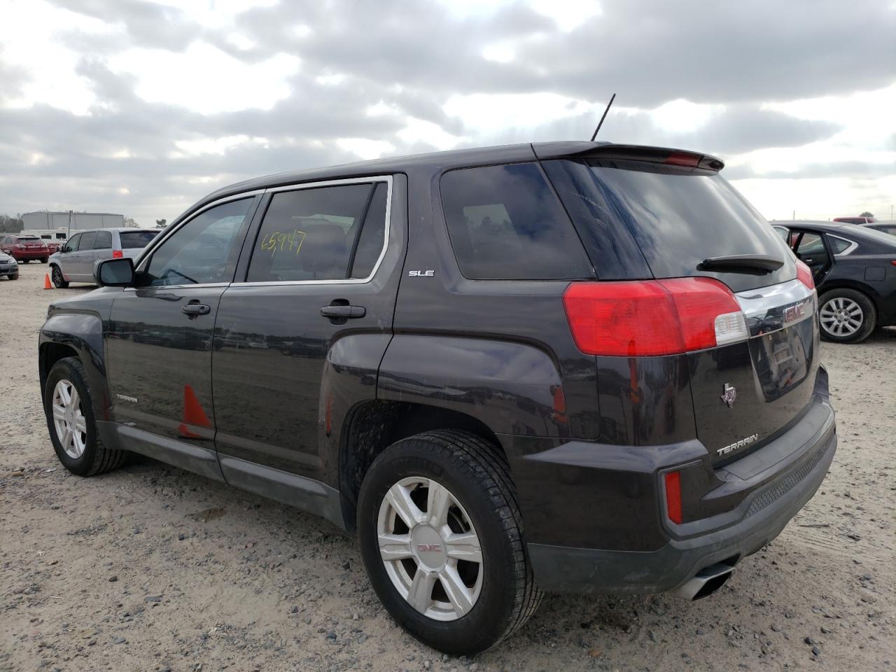 Photo 3 from auction – 2016 GMC TERRAIN SL with VIN 2GKALMEK4G6321624
