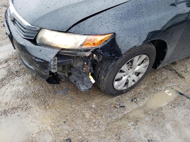 Photo 9 from auction – 2012 HONDA CIVIC LX with VIN 19XFB2F56CE039707