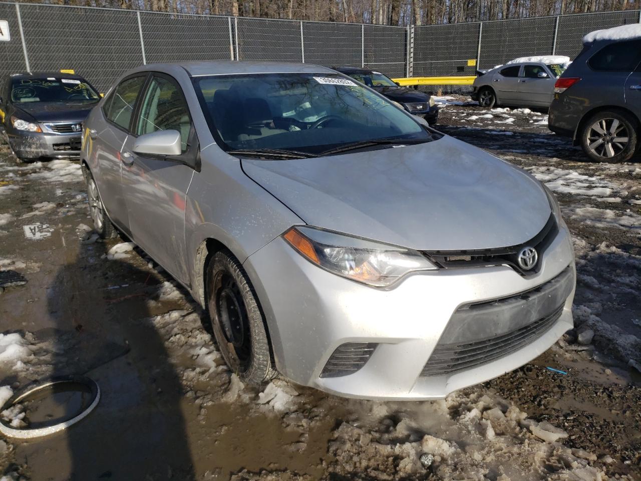 TOYOTA COROLLA L 2015 with VIN 5YFBURHE3FP302463 - Photo from auction