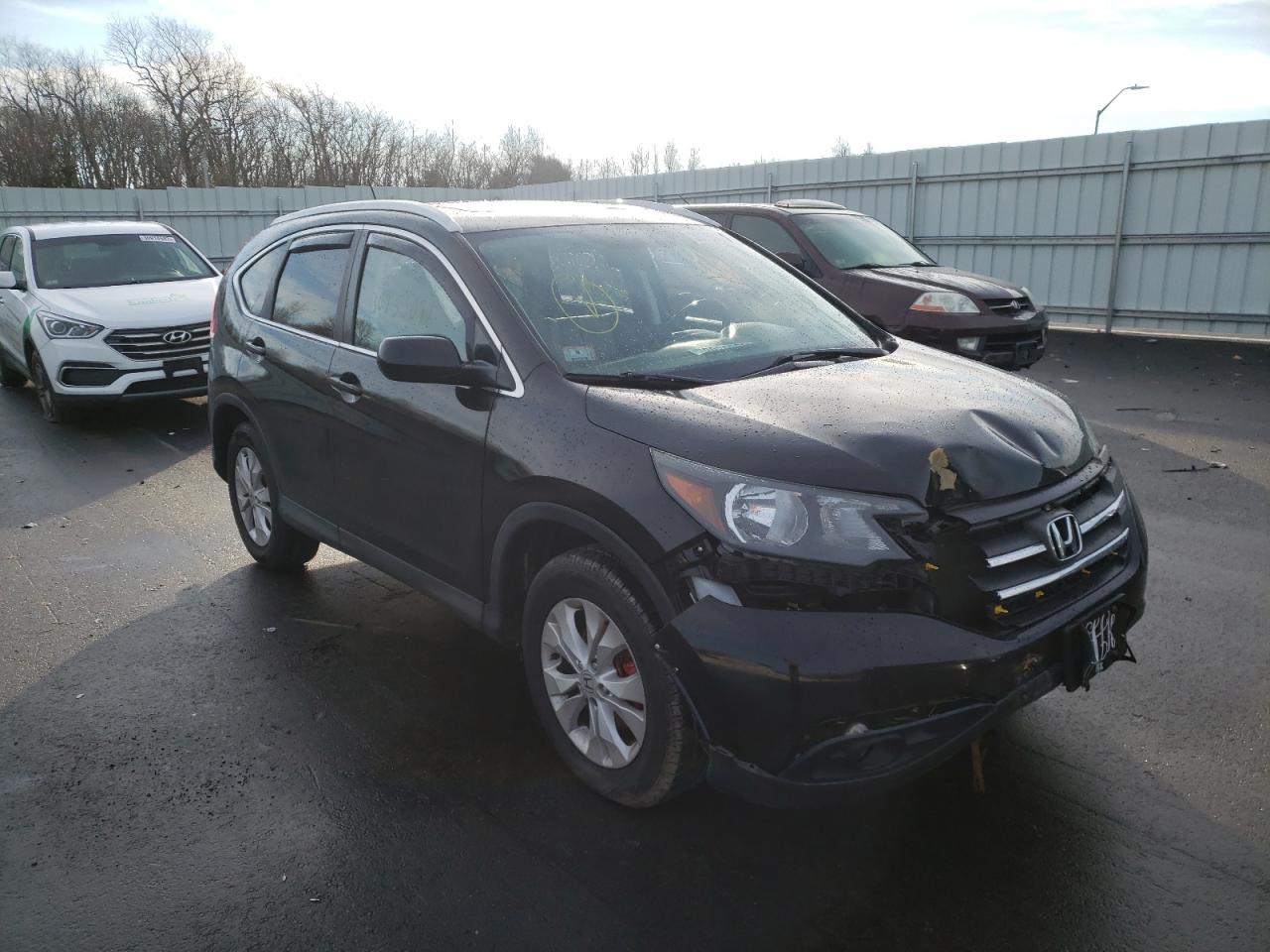 HONDA CR-V EXL 2014 with VIN 2HKRM4H75EH646939 - Photo from auction