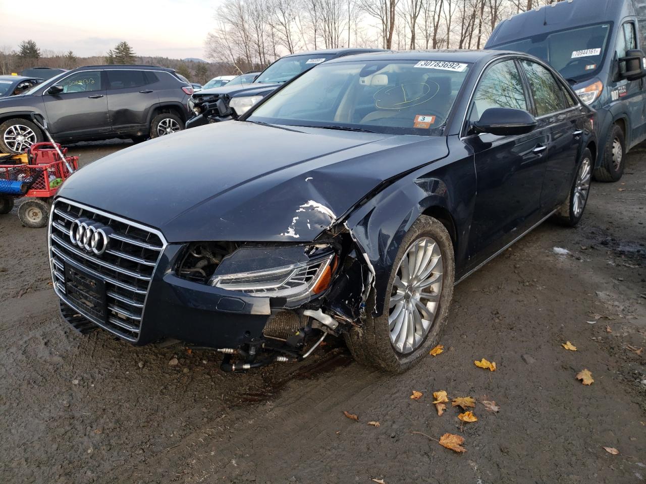 صورة رقم 2 من المزاد - 2015 AUDI A8 QUATTRO مع VIN WAUJ2AFD0FN026508