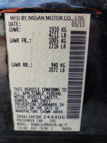 Photo 10 from auction – 2013 NISSAN ALTIMA 2.5 with VIN 1N4AL3AP3DC244406