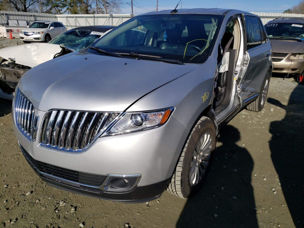 Photo 2 from auction – 2013 LINCOLN MKX with VIN 2LMDJ6JK5DBL15611