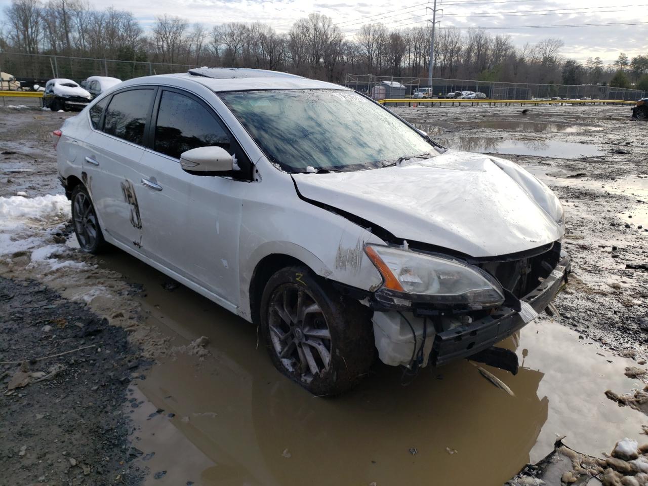 NISSAN SENTRA S 2014 with VIN 3N1AB7AP4EY321817 - Photo from auction