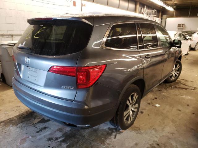 Photo 4 from auction – 2017 HONDA PILOT EXLN with VIN 5FNYF6H74HB023669