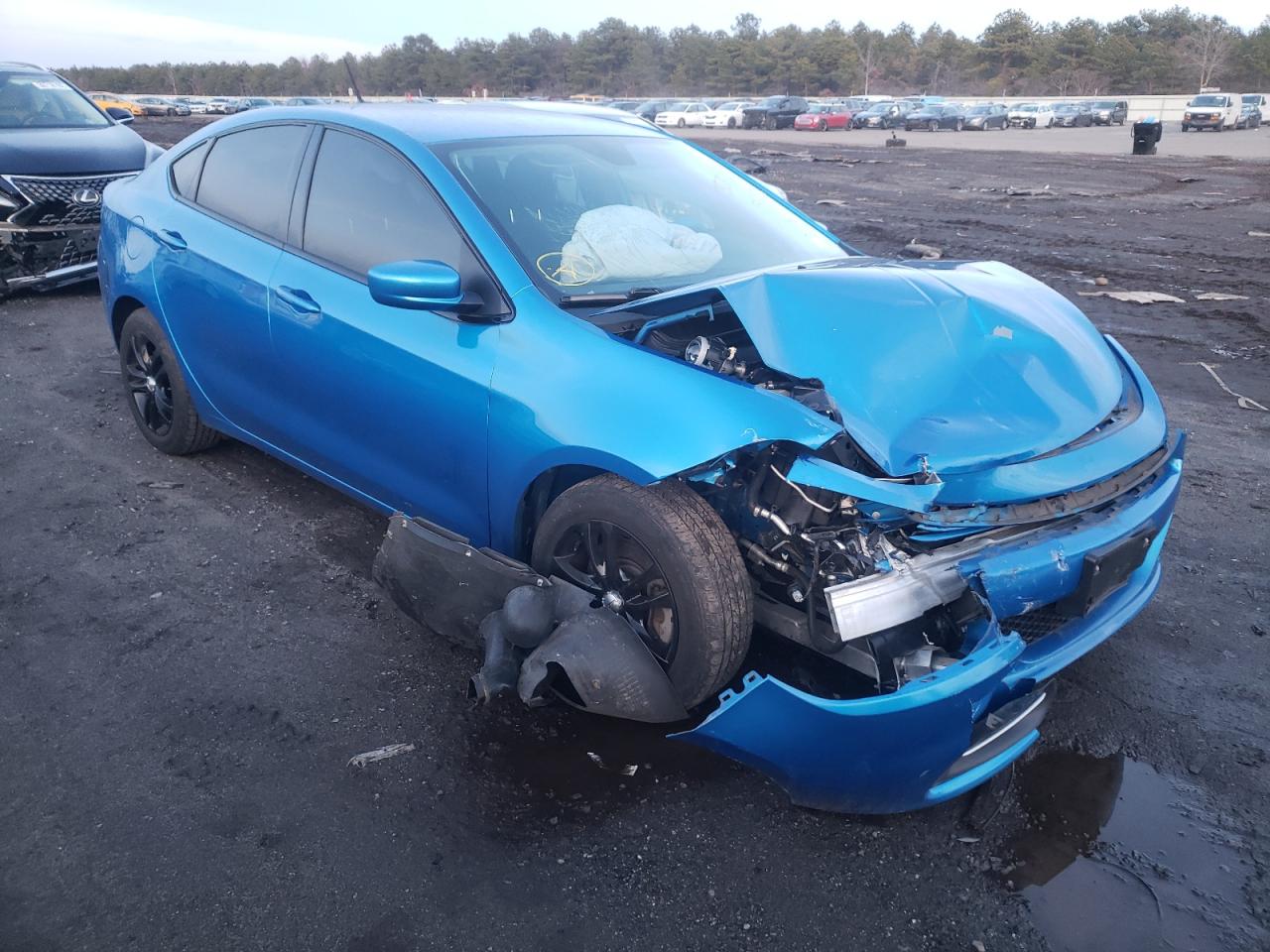 DODGE DART 2016 with VIN 1C3CDFAA7GD540173 - Photo from auction