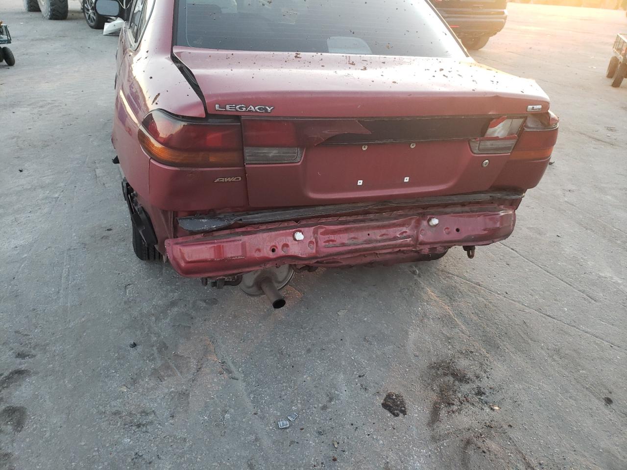 Photo 9 from auction – 1997 SUBARU LEGACY L with VIN 4S3BD4358V7206595