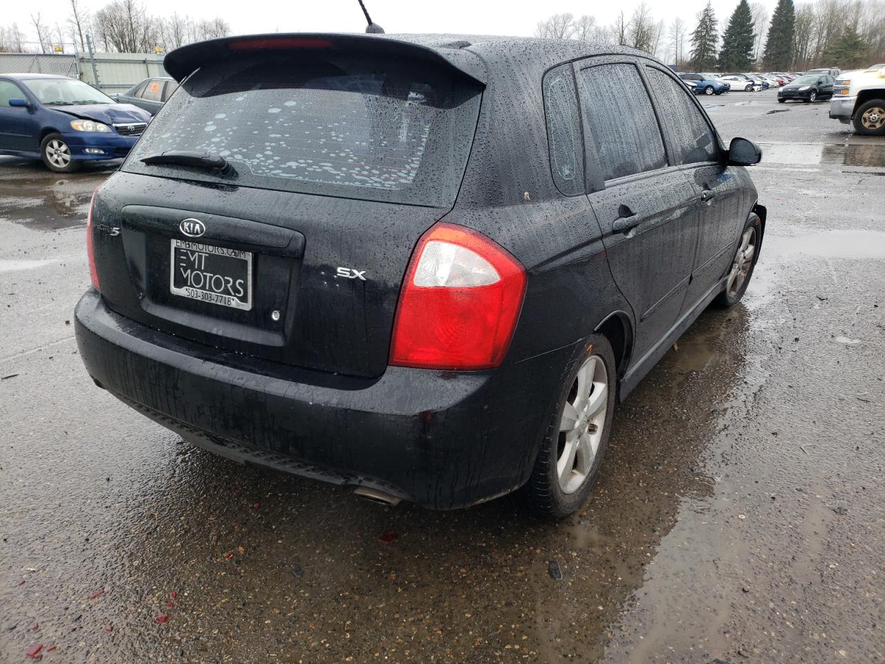 Photo 4 from auction – 2007 KIA SPECTRA5 S with VIN KNAFE162775002283