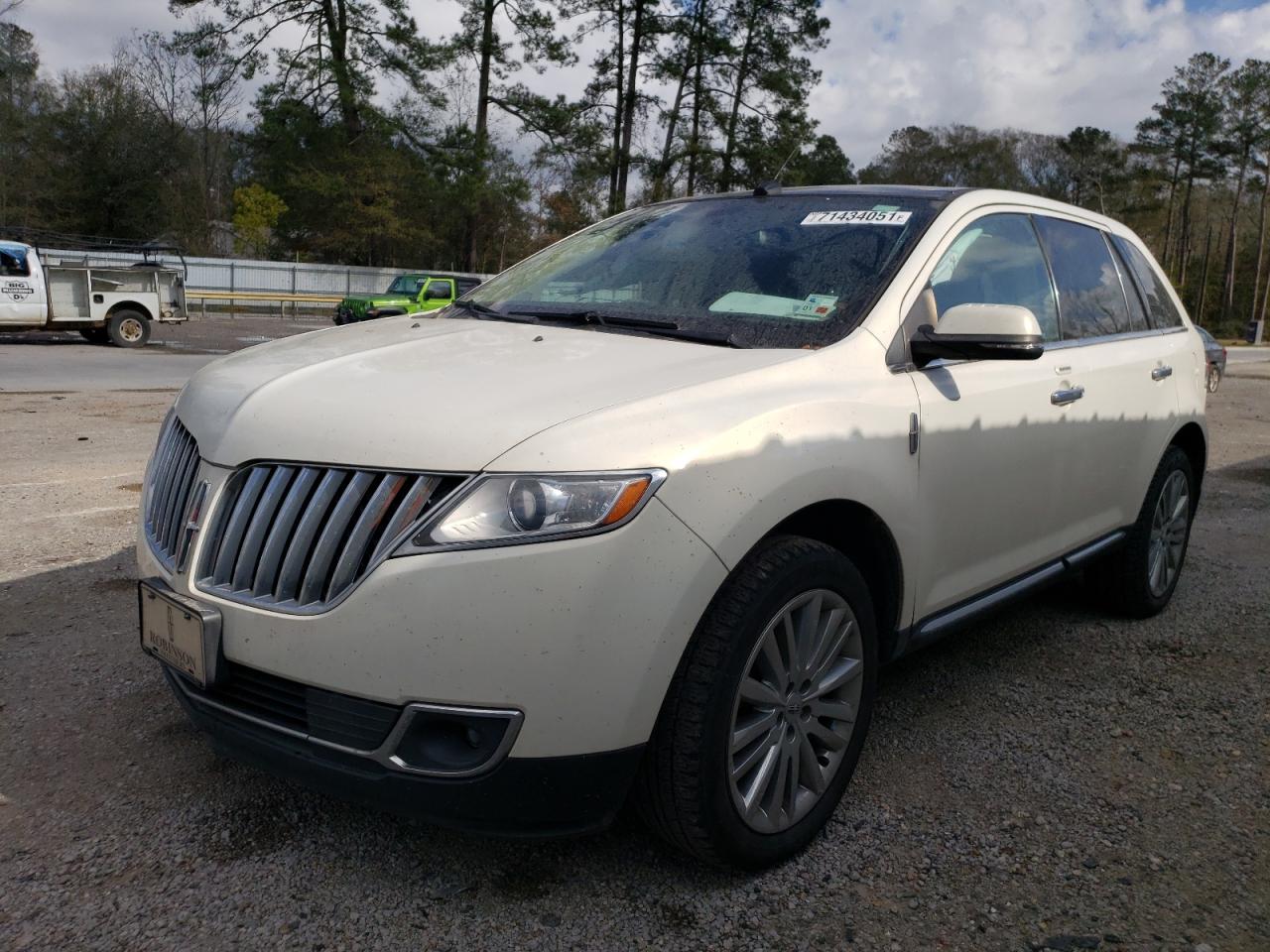 Foto 2 de la subasta – 2013 LINCOLN MKX con VIN 2LMDJ6JK1DBL40375