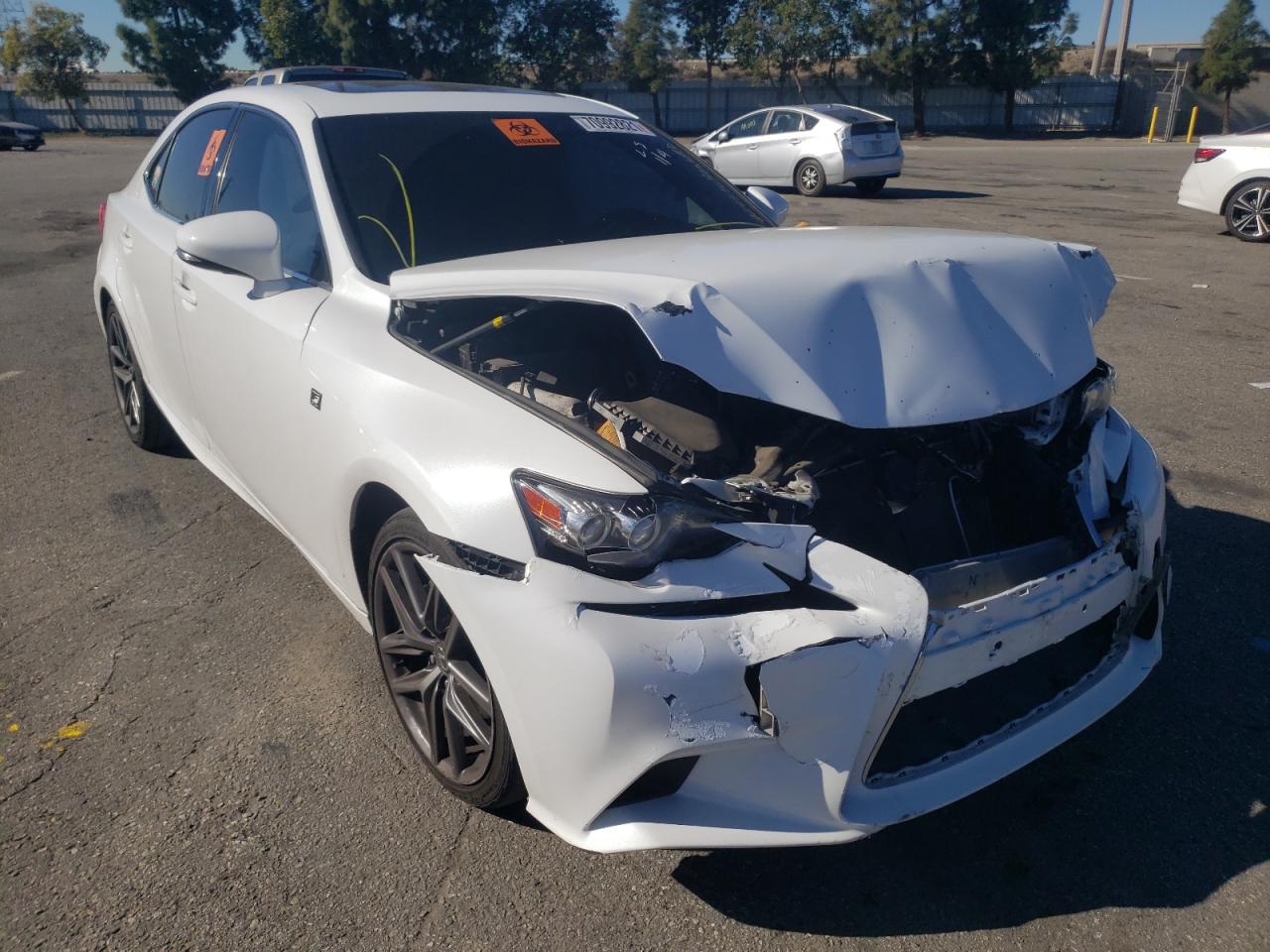LEXUS IS 250 2015 with VIN JTHBF1D26F5060321 - Photo from auction
