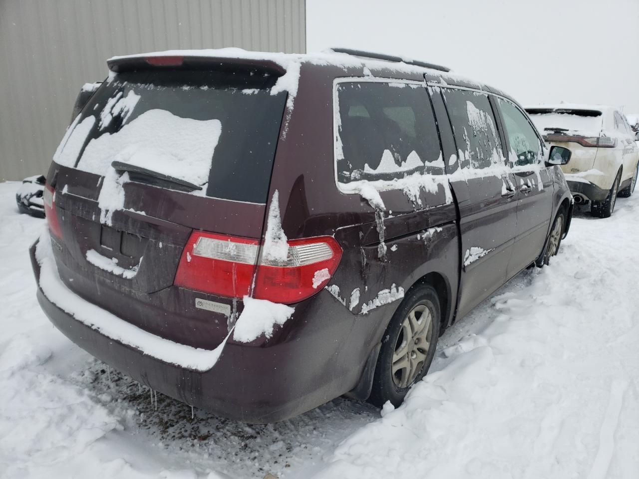 Photo 4 from auction – 2007 HONDA ODYSSEY EX with VIN 5FNRL38797B090696